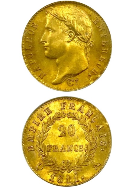 ナポレオン1世20フラン金貨