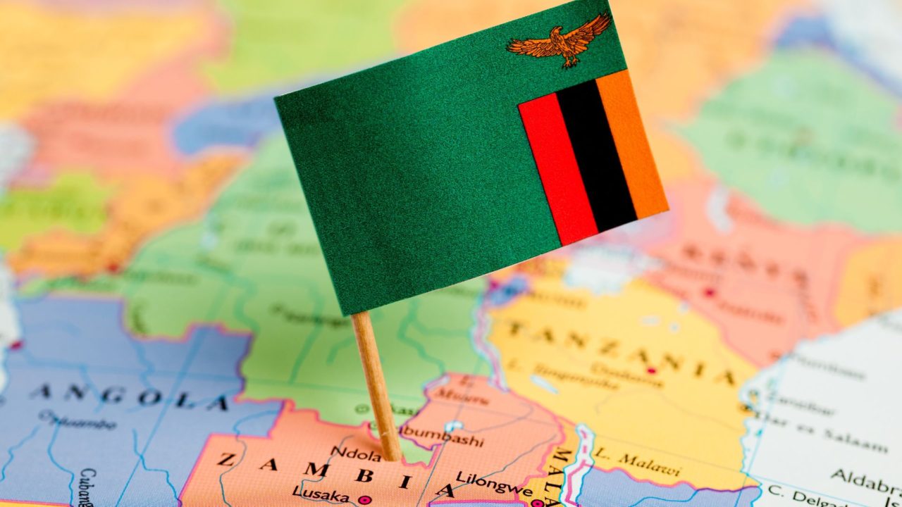 ザンビア　アンティークコイン